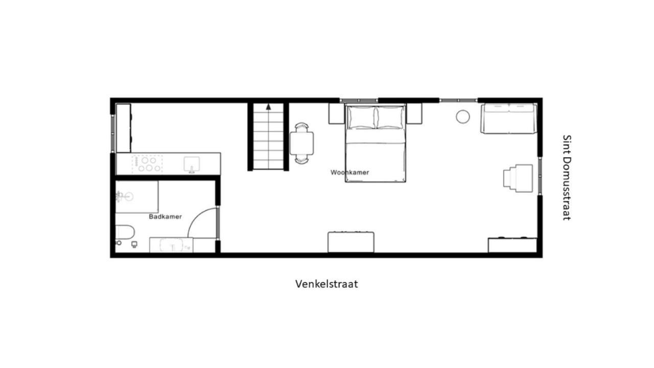 Pakhuis De Venkel - Zolder Studio Zierikzee Exterior photo